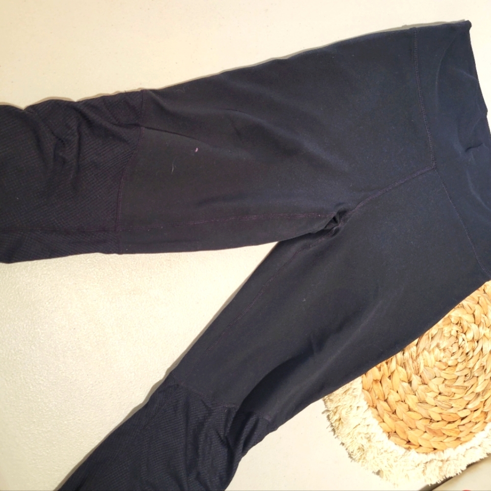 Fabletics Drawstring Leggings, Solid Black - image 7